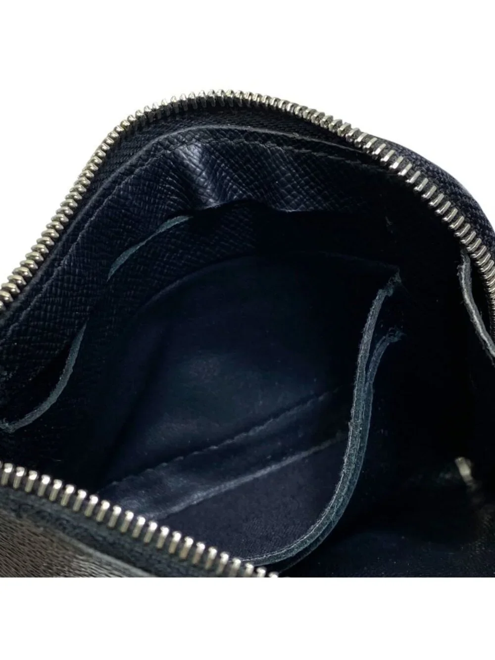 Louis Vuitton Zippy Coin Purse Damier Graphite Gray Black Practicality Compact